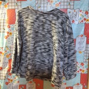NWT VINCE CAMUTO BRUSHED SLUB BUBBLE SLEEVE SWEATER
